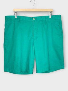 SOUTHERN TIDE Skipjack 9" Shorts Mens 40 Palm Green NEW Summer Casual